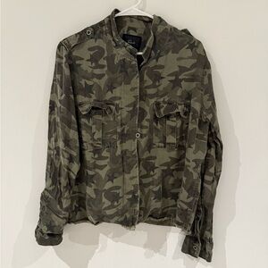 Rails Olive Camouflage Jacket
